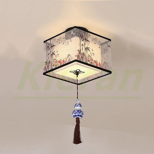 plafonnier led moderne simple lotus oiseau pour hôtel ktv - vue 11 sur 30