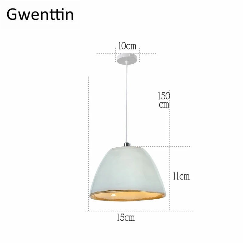 suspension en céramique moderne en forme de théière décorative - vue 16 sur 18