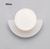 Applique murale LED demi-cercle nordic Macaron
