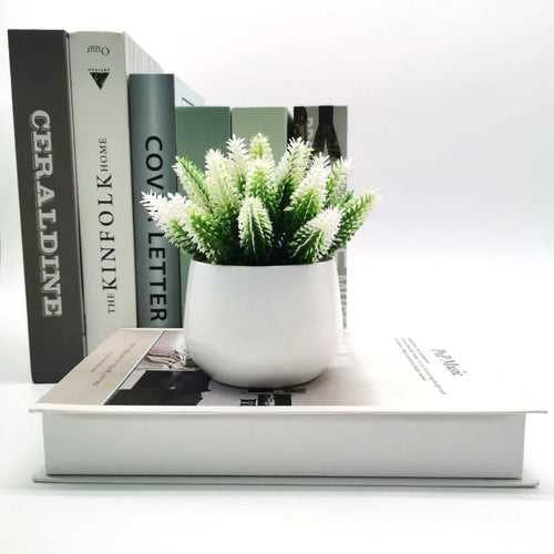 plantes artificielles de lavande pour décoration intérieure et bureau - vue 12 sur 11