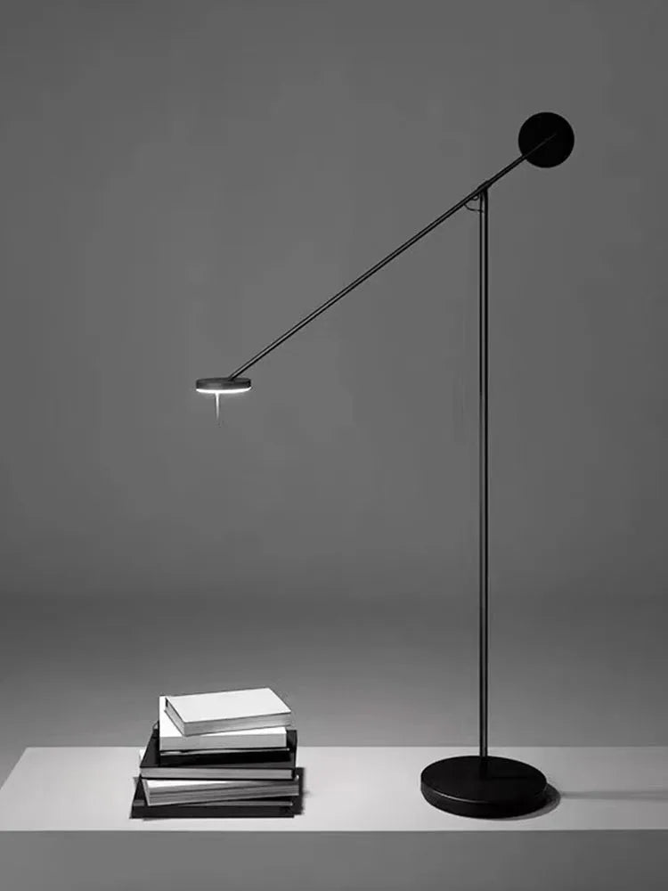 lampadaire led minimaliste rotatif lampe de lecture luminaires debout - vue 7 sur 14