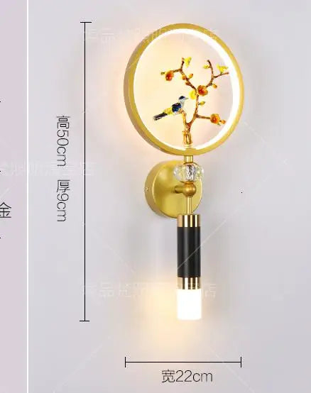 applique murale cristal en led pour éclairage intérieur luxe - vue 10 sur 10