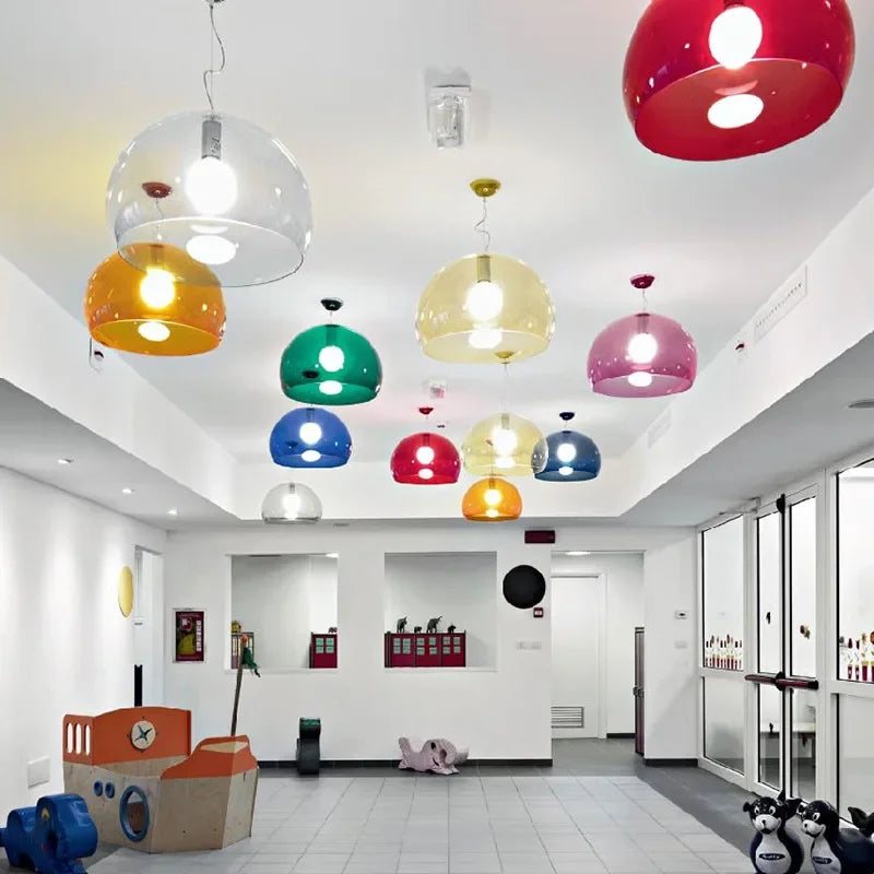 Gubi Turbo suspension design globe suspension lampe blanche pour chambre à coucher résidentielle lampes de chevet maison table à manger lumières - vue 4 sur 23