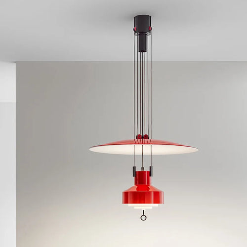 Lampe à Suspension réglable design lampe à Suspension Saliscendi nordique pour cuisine Restaurant lampe suspendue extensible créative
