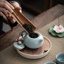 Théière céramique ge yao craquelé style xishi