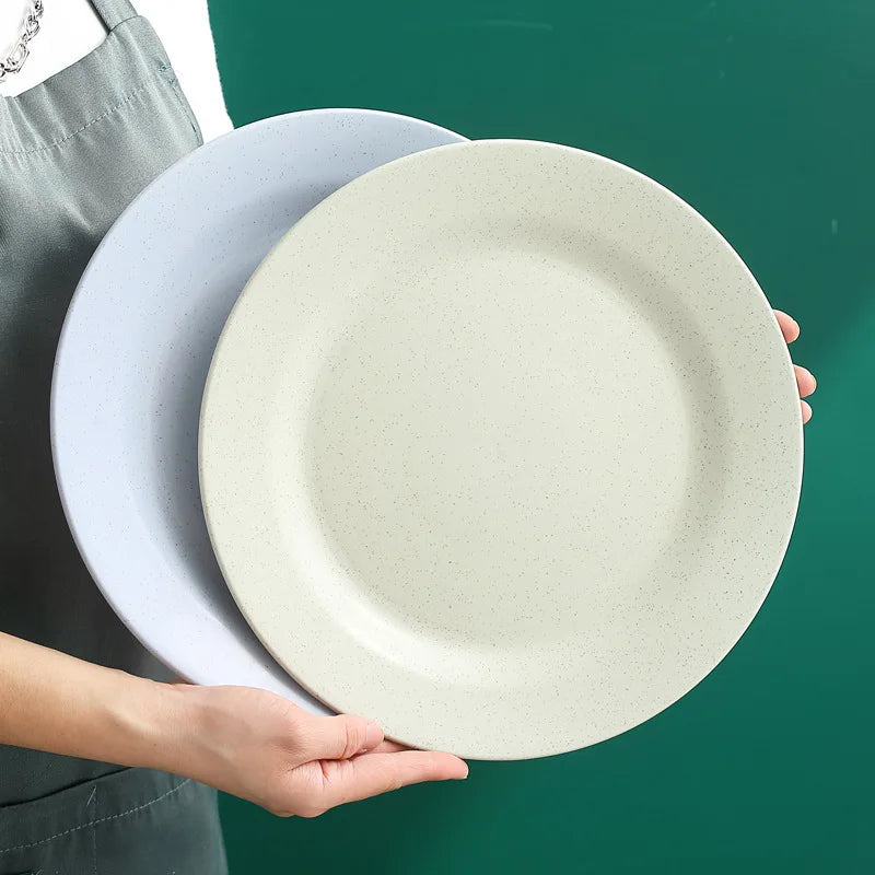 Assiettes style nordique en polypropylène légères et durables