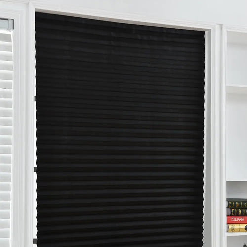 Store plissé auto adhesif occultant fenetre salle bain - vue 3 sur 6