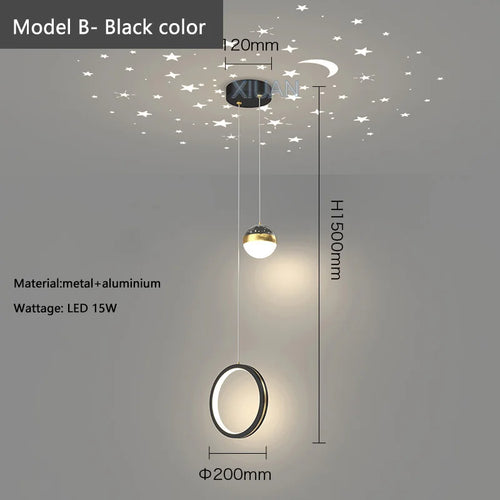 suspension modernes pour éclairage intérieur barre - vue 17 sur 16