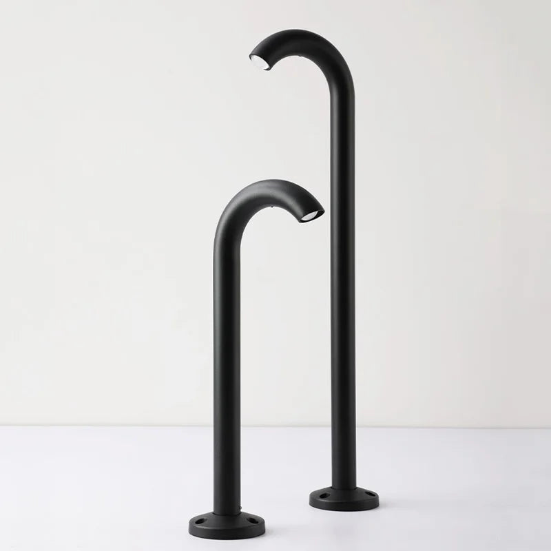 lampe à poser moderne en aluminium pour jardin extérieur étanche - vue 5 sur 10