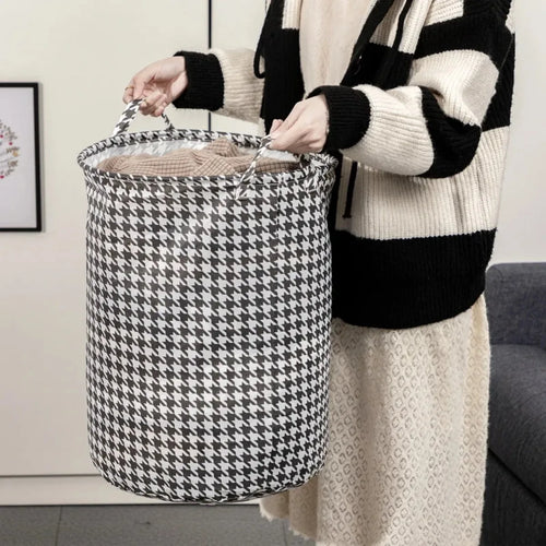 panier pliable pour linge jouets rangement enfants et dortoirs - vue 3 sur 19