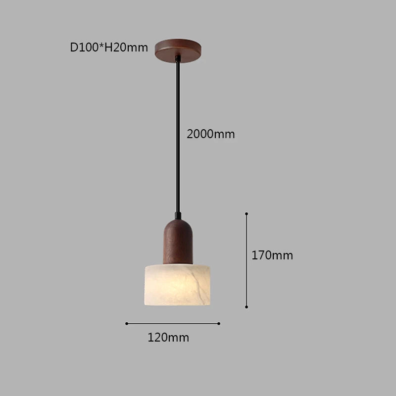 applique murale en marbre design nordique pour décoration intérieure - vue 9 sur 9
