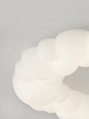 lampe nuage moderne led design anneau nordique éclairage lustre