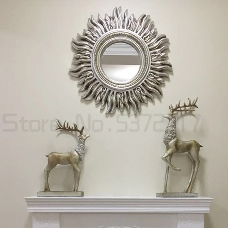 miroir mural décoratif sun apollo art design élégant et unique - vue 6 sur 14