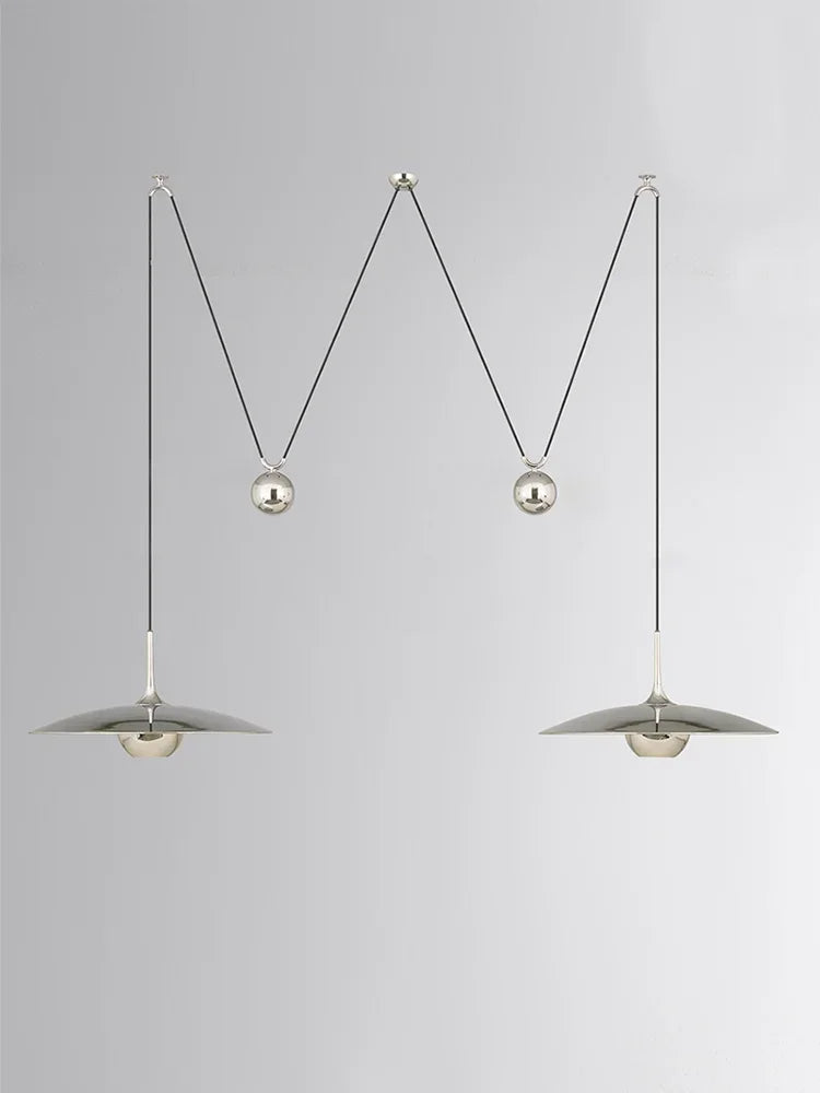 suspension spot luminaire led réglable postmoderne - vue 5 sur 14