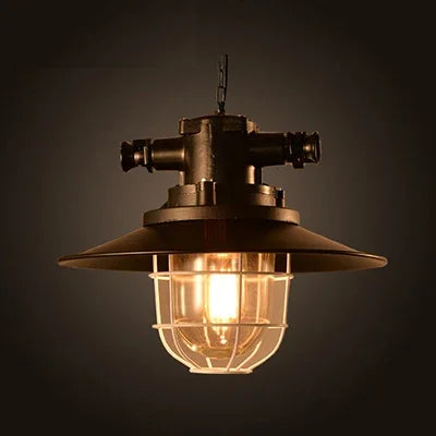 Suspension rétro de Style industriel lampe suspendue Vintage avec ampoule Led E27 dortoir salle à manger cuisine Bar - vue 11 sur 23