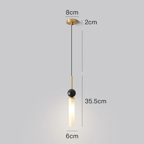 Italian minimalist all copper bedroom bedside chandelier, luxurious marble master bedroom, minimalist living room, background wa - vue 3 sur 8