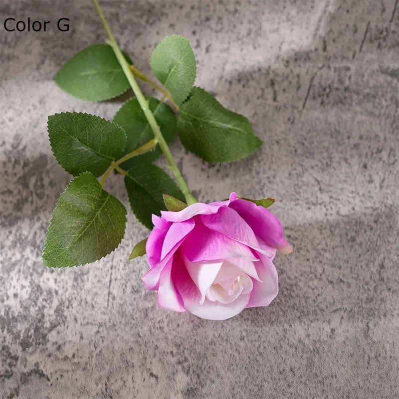 bouquet de fleurs artificielles en soie pour mariage et décoration - vue 10 sur 16