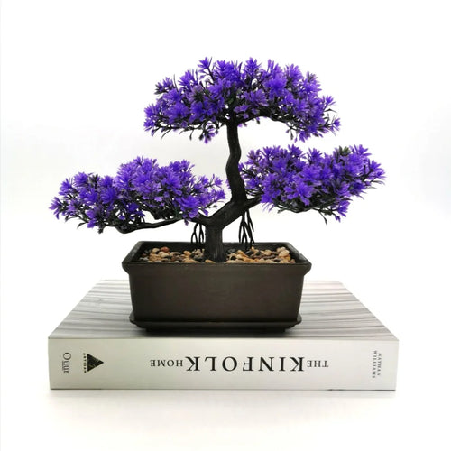 plantes de pin artificielles bonsaï arbre ornemental décoration intérieure - vue 5 sur 7