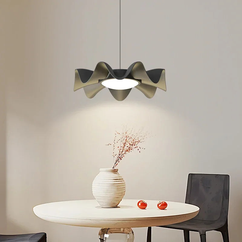 suspension à led moderne pour décoration intérieure nordique rétro
