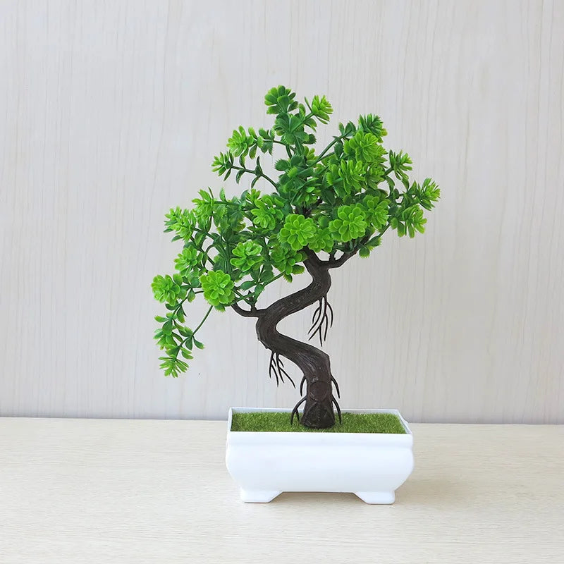 plantes artificielles décoratives bonsaï en pot pour jardin zen - vue 17 sur 25