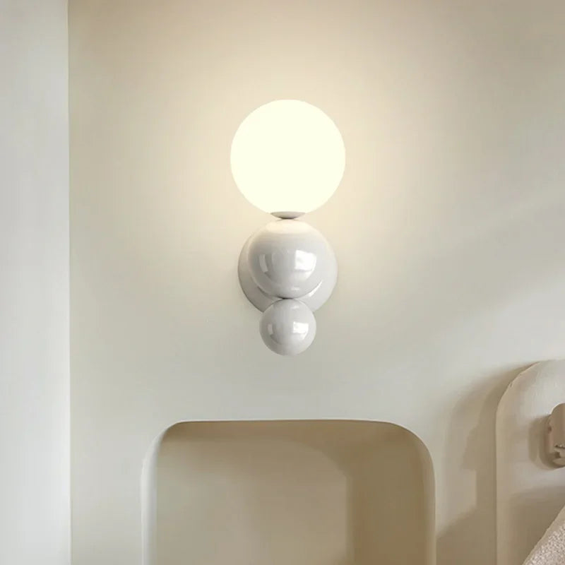 applique murale led nordique créative pour décoration intérieure - vue 5 sur 23