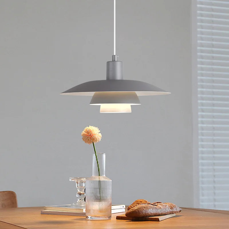 lustre danois créatif soucoupe volante pour café restaurant magasin - vue 3 sur 16