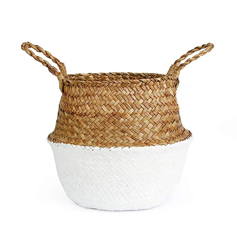 panier en osier tressé pour rangement et décoration polyvalente - vue 18 sur 18