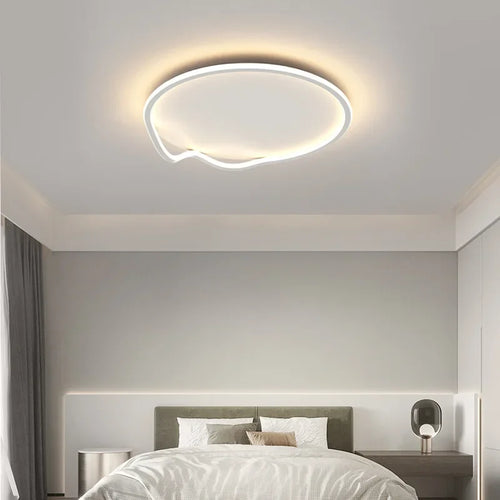 plafonnier led design nordique simple créatif décoratif intérieur - vue 5 sur 10