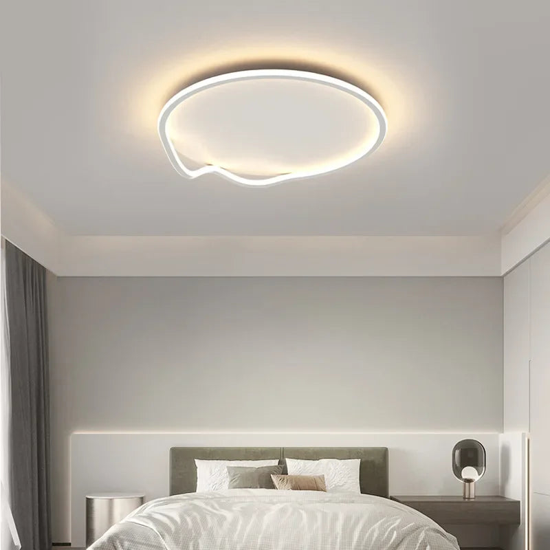 plafonnier led design nordique simple créatif décoratif intérieur - vue 5 sur 10