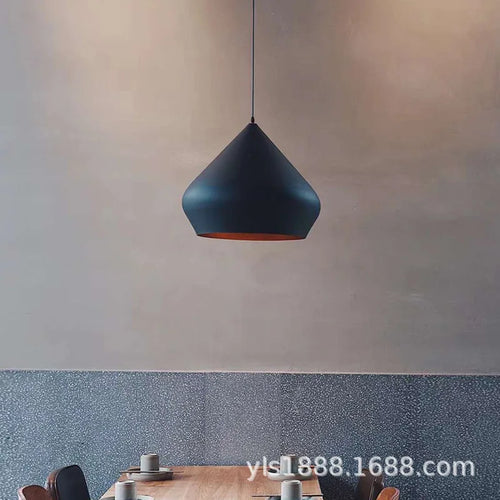 Modern Sleek Pendant Ceiling Lights, Suspension lamp for Kitchen Islands, Restaurant Tables, Home Room decorations Lighting - vue 3 sur 8