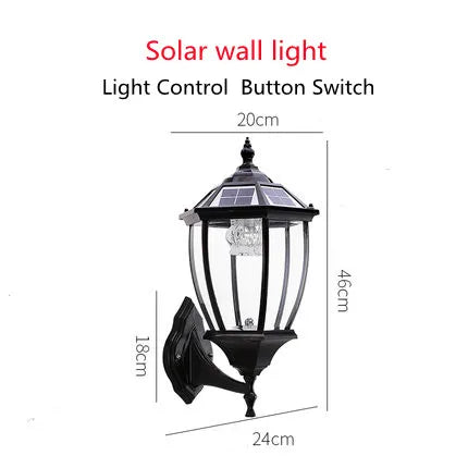 Lumière LED jardin extérieur solaire - vue 12 sur 14