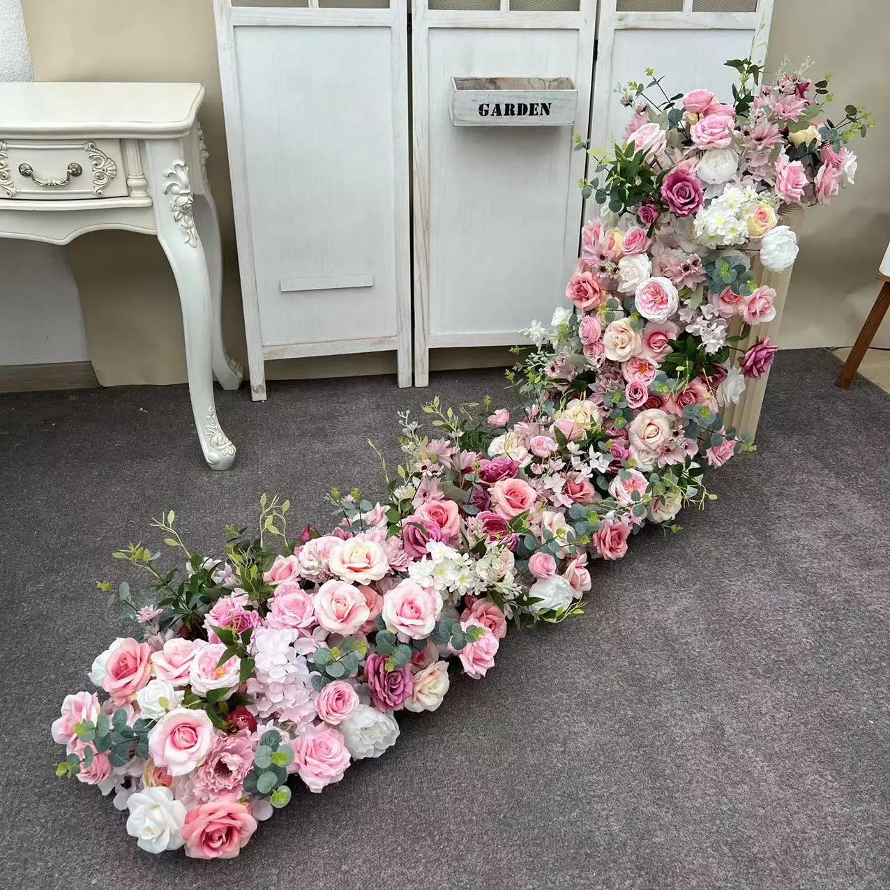 fleur d'hortensia artificielle pour décoration de mariage et fête - vue 3 sur 12