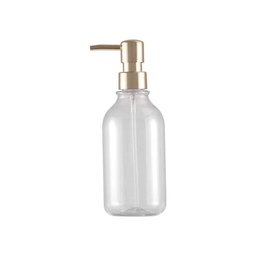 bouteille rechargeable en plastique pour shampoing et gel douche - vue 14 sur 18