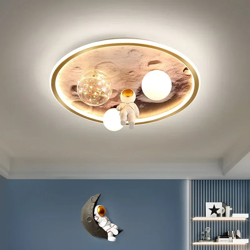 lustre moderne à leds pour décoration intérieure maison - vue 5 sur 16