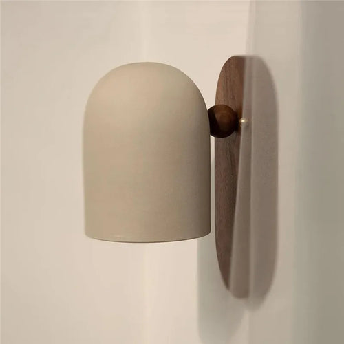 Odyssey – grande applique murale nordique en bois de noyer