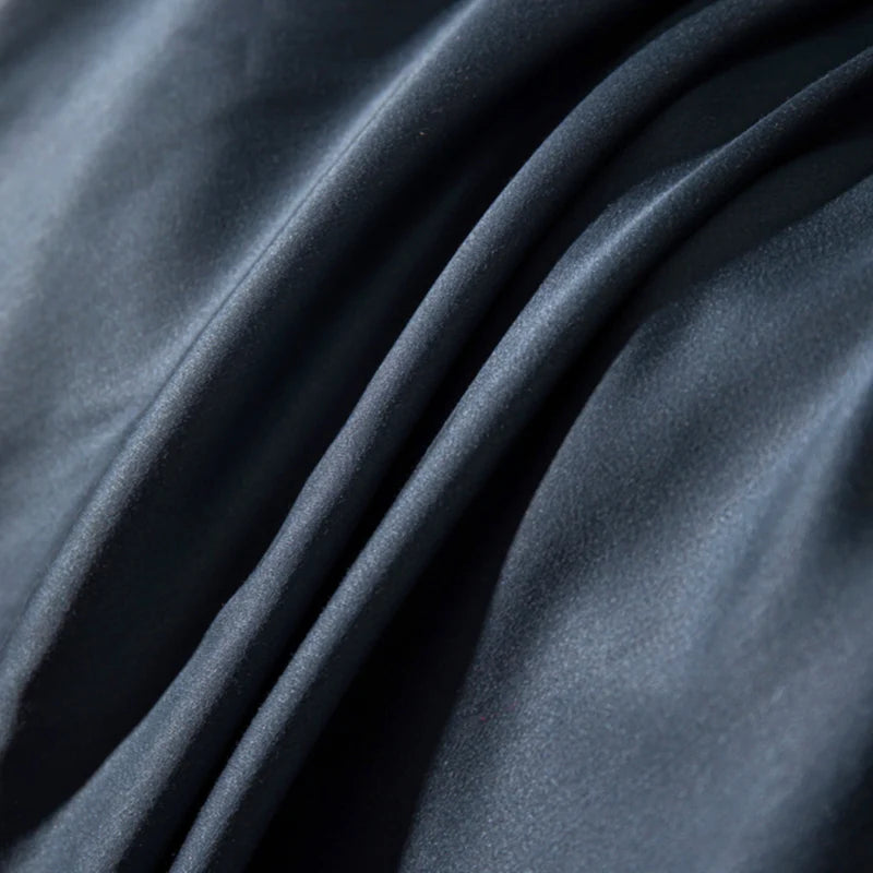 housse de couette en soie de mûrier douce et respirante 230 x 260 cm