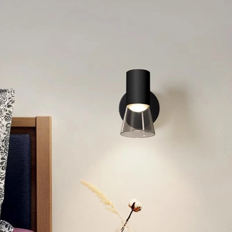 applique murale led modernes avec interrupteur et lampe de chevet