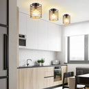 plafonnier moderne à leds style industriel vintage rétro loft