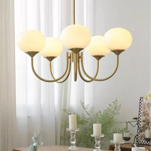 Lustre design doré nordique Simple - vue 10 sur 11