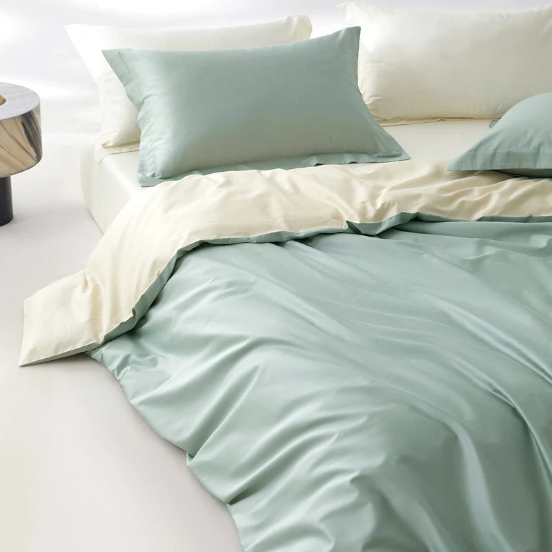 housse de couette en coton égyptien 800 fils toutes saisons