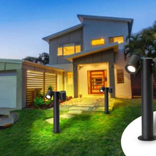 lampe de jardin à led étanche pour décoration extérieure - vue 3 sur 8