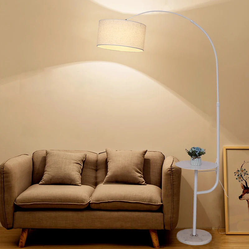 lampadaire nordique simple moderne pour décoration intérieure - vue 4 sur 10