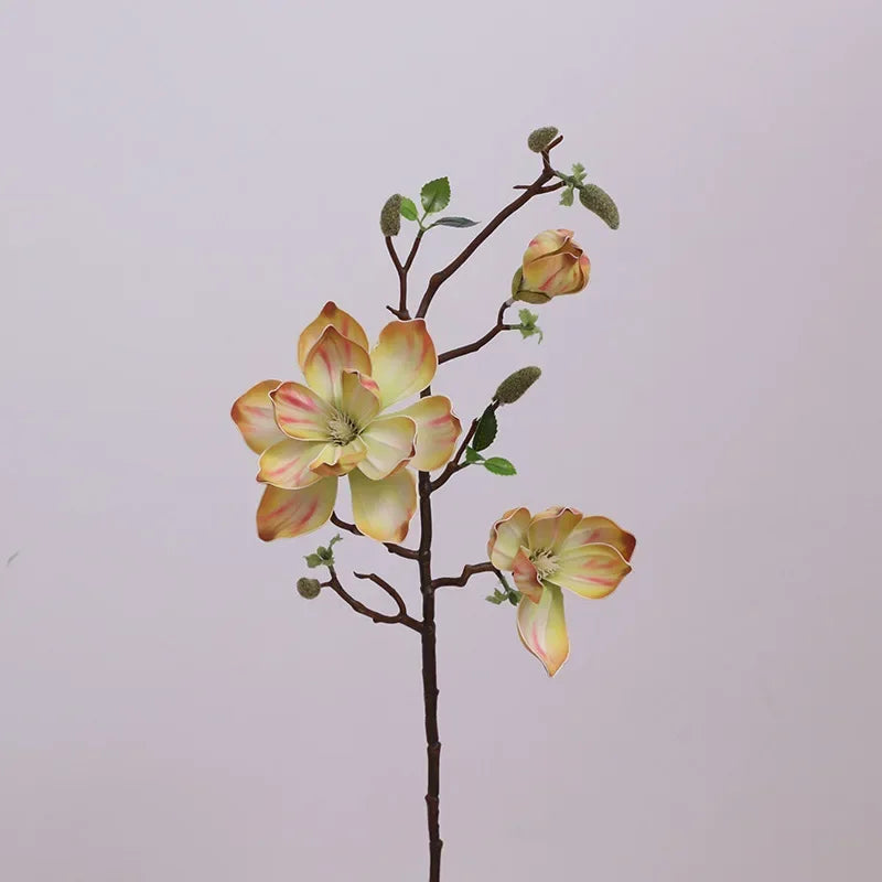 branches de magnolias artificielles pour décoration intérieure - vue 7 sur 14