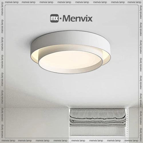 menvix moderne led à intensité variable rond carré luminaires intérieur - vue 2 sur 14