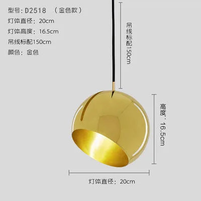 suspension moderne nordique en fer pour intérieur - vue 8 sur 11