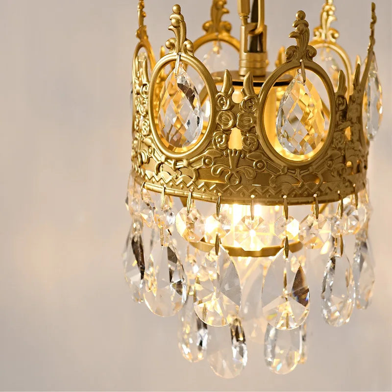 applique murale en cristal rétro pour décoration intérieure élégante - vue 6 sur 9