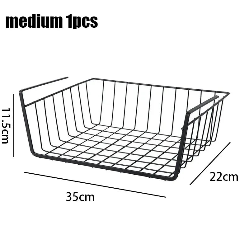 panier de rangement multifonction pour cuisine et bureau - vue 12 sur 12