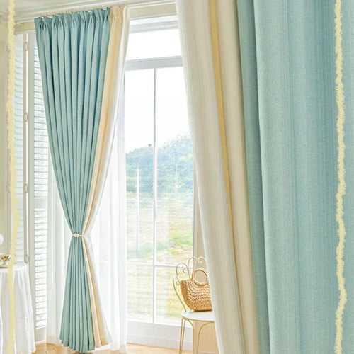 Rideau occultant moderne style ins pour salon chambre - vue 2 sur 13