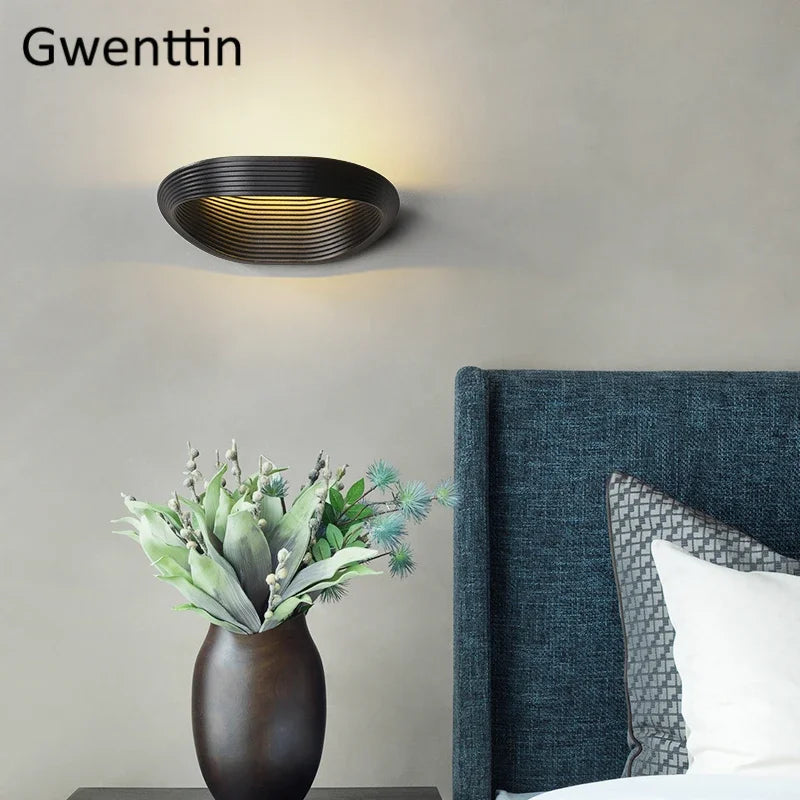 applique murale à led style nordique pour décoration intérieure - vue 6 sur 10