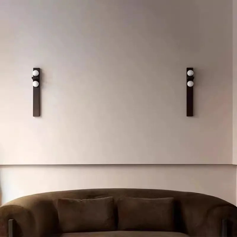 applique murale moderne boule de verre luminaire créatif pour hôtel - vue 4 sur 8